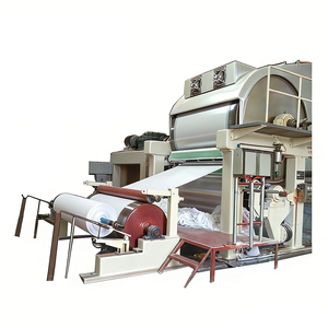 Ligne de production entièrement automatique à grande vitesse, petite échelle, <span class=keywords><strong>machine</strong></span> à fabriquer du papier toilette pour salle de bain, prix en Chine - Product Image 1