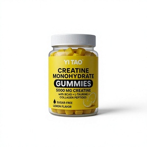 Gomitas de Creatina Monohidrato de Marca Privada con BCAA, L-Taurina y Colágeno, Suplemento Deportivo para Aumentar la Fuerza y la Resistencia - Product Image 1
