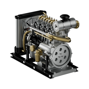 Saturn Culture Collaboration NIKOLATOY Mini Four-Cylinder Diesel <strong>Engine</strong> Metal Assembly <strong>Model</strong> <strong>Kit</strong> Made in Mainland China - Product Image 2