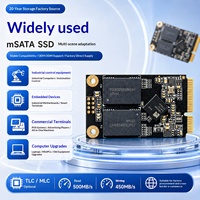 SSD MSATA de Fábrica, 64GB, SATA 3.0 Interno, para Control Industrial, Mini Computadora Todo en Uno, Caja Registradora, Velocidad de Lectura de 500MB/s