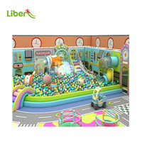Proyek Taman Bermain Dalam Ruangan Komersial Solusi Lengkap Gaya Macaron Town, Taman Bermain Dalam Ruangan Soft Play untuk Mal dan Taman Anak