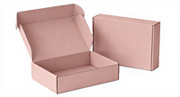 Boîte à bougies personnalisée en petite quantité, couleur claire, carton ondulé de 2 mm d'épaisseur, revêtement UV, emballage cadeau