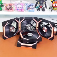 Ventilateur de Boîtier PC NPC Vente Directe Usine Ventilateur ARGB 120mm pour Radiateur CPU Couleurs Variées Ajustables Ventilateur d'Ordinateur de Jeu 120mm