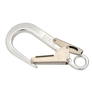 High Quality Chrome-Plated Mountain Climbing Carabiner With Eyelet