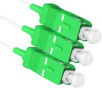 Suministro de fábrica Conector SC Cable de conexión de fibra óptica Monomodo G652D G657A 4G/3G/Red Wi-Fi FTTH RoHS Certificado 3 años
