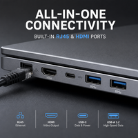 Ordinateur portable professionnel 14 pouces 2K IPS Intel Core I3-1220P 10 cœurs 4,4 GHz 16 Go de RAM 512 Go de SSD Windows 11 WiFi 6 Écran 3:2