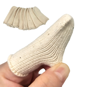 Allesd Arbeid Dik En Duurzaam Katoen Antislip Slijtage Hittebestendige Beige Vingerbedjes - Product Image 6