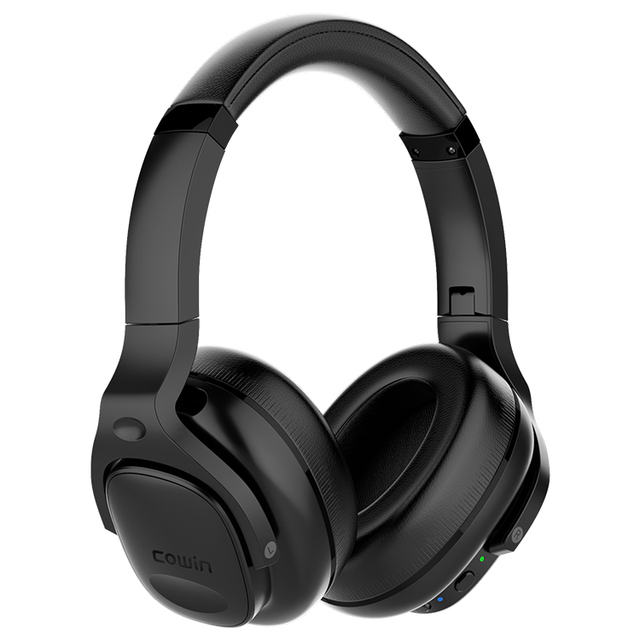 QCC High-quality ANC Headphones Hybrid Noise Cancelling Headset with Deep Bass and Soft Earmuff