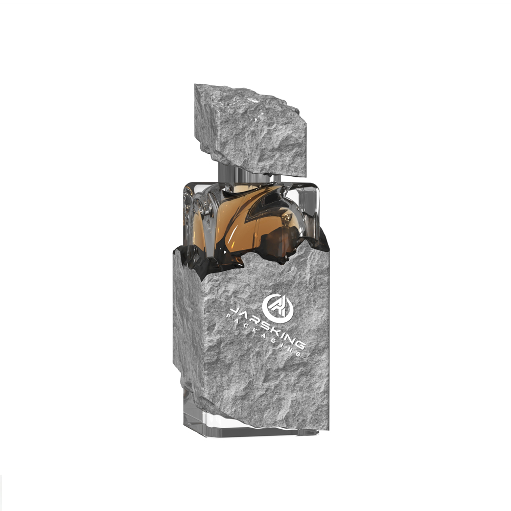 Bottiglia di profumo trasparente