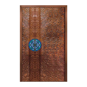 <span class=keywords><strong>Porte</strong></span> <span class=keywords><strong>d</strong></span>'<span class=keywords><strong>entrée</strong></span> <span class=keywords><strong>de</strong></span> villa personnalisée en cuivre avec incrustation cloisonnée forgée à la main, insonorisée, ignifuge, antivol, <span class=keywords><strong>porte</strong></span> <span class=keywords><strong>de</strong></span> sécurité intelligente - Product Image 2