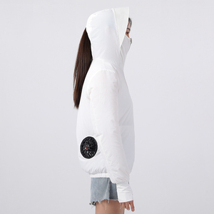 New Cooling <strong>Air</strong> <strong>Conditioning</strong> <strong>Clothing</strong> Fan Cooling <strong>Clothing</strong> Men Heat Resistant Work Clothes Cooler Jacket for Summer - Product Image 5
