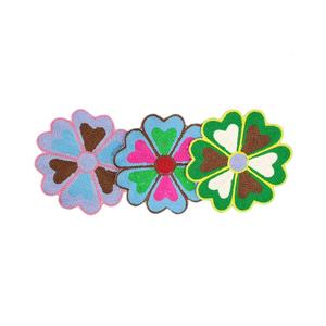 कस्टमाइज़ पैटर्न तितली फ्लेवरटॉय चेनेल स्टिकर हैंड-कट लोहा चेनली कढ़ाई पैच पर - Product Image 2