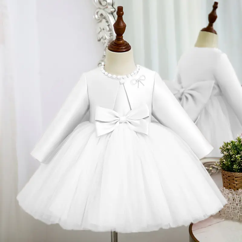 Bộ Váy Công Chúa Cho Bé Gái Váy Biểu Diễn Mùa Thu Cho Trẻ Em Váy Sinh Nhật Bé Gái Hoa Bé Gái