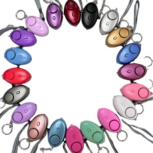 Alarme personnelle sonore sûre 130DB porte-clés d'alarme de sécurité personnelle avec lumière LED alarme de sécurité d'urgence pour les femmes enfants aînés - Product Image 1