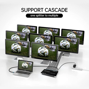 Yunzuo OEM hỗ trợ 3D 4K x 2K 1x8 HDMI Splitter 1 trong 8 ra HDMI 2.0 phiên bản video âm thanh Splitter với EDID - Product Image 5