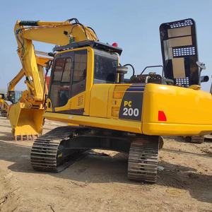 Mejor Precio, Buen Estado, Excavadora Usada Komatsu PC200 de 20 Toneladas, Hidráulica, con Pocas Horas de Uso, en Venta, Disponible en Stock - Product Image 5