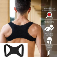 Correcteur de posture avec mousse à mémoire de forme avancée pour soulager les douleurs du haut, du milieu et du bas du dos et aligner la colonne vertébrale