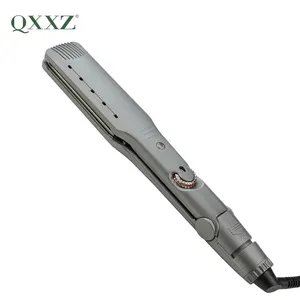 QXXZ Wide panel professional hair straighteners With Curly And Straight Dual Purpose flat iron Negative ion smoothing iron