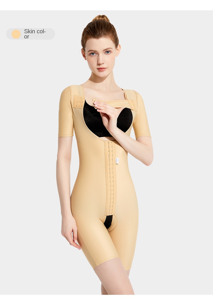 ZOYIAME Colombiana Faja Stage 2 High Compression BBL Full Body Shaper One-Piece Post Surgery OP Shaping Bodysuit Shapewear Women