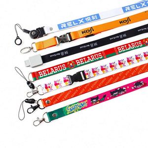 No Minimum Order Manufacturer Cheap Personalized Neck Tool Printing <b>Polyester</b> Sublimation <b>Lanyards</b> With Logo Custom - Product Image 1