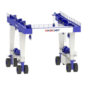 رافعة متنقلة مطاطية العجلات مناسبة لمختلف أحجام السفن، رافعة جسرية للقوارب في أحواض السفن مع نظام تحكم PLC - Product Image 5