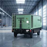 Compresseur d'air à vis diesel portable Sullair DWQ3030XHH 34,5 bars 500 psi 1070cfm 30,3m³/min pour machine de forage de puits d'eau