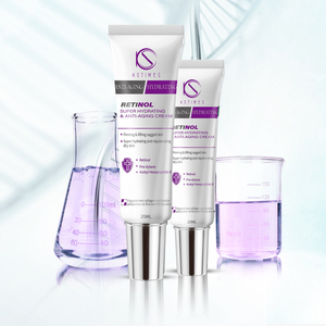 Crème hydratante <span class=keywords><strong>anti</strong></span>-âge tout-en-un jour et nuit au rétinol, pro-xylane, collagène et peptides, vente en gros <span class=keywords><strong>pour</strong></span> hommes, <span class=keywords><strong>pour</strong></span> peaux grasses - Product Image 1