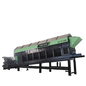 Trommel de compostage à tambour rotatif sans arbre, séparateur à haut rendement (99,99 %), en acier au carbone, avec moteur – Vente chaude - Product Image 1
