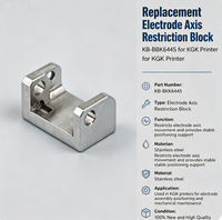 Bloc de restriction d'axe d'électrode de remplacement KB-BKK6445 pour imprimante KGK