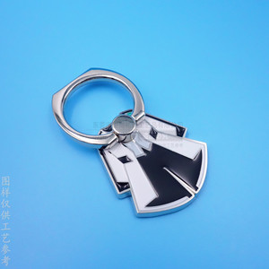 Creative <b>Cartoon</b> School Uniform Metal <b>Ring</b> Holder Zinc Alloy Adhesive Universal Desktop Car Dashboard Phone Stand - Product Image 3