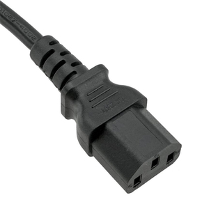 Cable común IEC C13 de voltaje brasileño, 10A, 250V, certificado por INMETRO, compatible con <span class=keywords><strong>monitor</strong></span> de PC - Product Image 3
