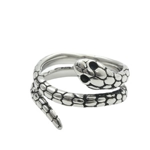 <b>Snake</b> <b>Ring</b> Men's Tibetan <b>Silver</b> Geometric Design Punk Style Jewelry For Fashion Accessories - Product Image 4