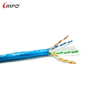สายอีเธอร์เน็ต Cat6 ความเร็วสูง 10Gbps 250MHz UTP/STP ทองแดงแท้ สายเคเบิลเครือข่าย RJ45 สำหรับบ้าน สำนักงาน เกมมิ่ง เราเตอร์ - Product Image 1