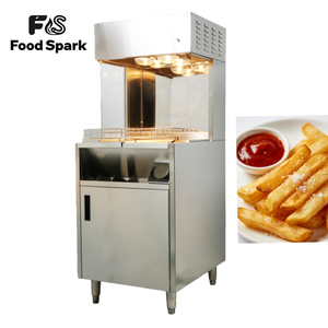Electric Fried Chips Warmer Station <strong>Stand</strong> Type 220V Adjustable Racks for Fast <strong>Food</strong> Restaurants Hotels Large Capacity - Product Image 1