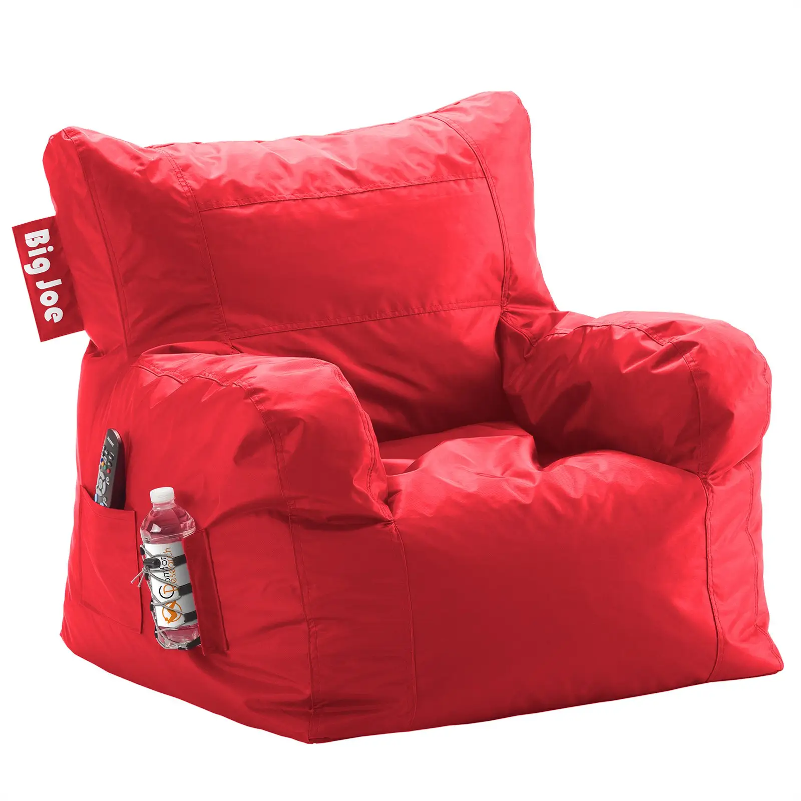 เก้าอี้หอพักโจใหญ่สีแดงและสีเขียวเก้าอี้ Beanbag กันน้ำ