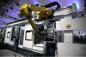 Robot Industrial Fanuc M-710iC/50, 50 kg, 2050 mm, Tipo Pórtico Invertido para Atención de Máquinas con Pinza Personalizada - Product Image 4