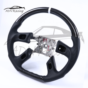 Volant en fibre de carbone ADN OEM 3K Twill pour <span class=keywords><strong>Chevrolet</strong></span> <span class=keywords><strong>Silverado</strong></span> Trailblazer <span class=keywords><strong>SS</strong></span> GMC <span class=keywords><strong>2003</strong></span>+ - Product Image 1