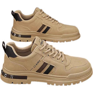 Zapatos Deportivos Retro de Hombre para Primavera 2026, Botas de Trabajo con Suela Gruesa Antideslizante y Forro de Malla, Zapatos para Exteriores - Product Image 5