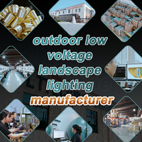 Garantía Estructural de por Vida, Iluminación de Jardín de Bajo Voltaje de 12 V, Lámpara de Camino para Exteriores, Luces de Paisaje de Latón con Poste