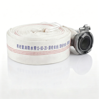 Tuyau de lutte contre l'incendie en polyester tressé haute densité 1,3 MPa pour la protection incendie industrielle