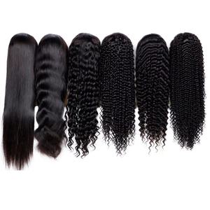 Perruque en dentelle frontale en cheveux humains bruts brésiliens, vague profonde, 360 dentelle frontale complète HD, perruques en cheveux humains naturels pour femmes noires - Product Image 1