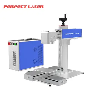 The perfect laser desktop Laser marking machine for electronics, metals, watches, jewelry, ics, plastics, with conveyor belts