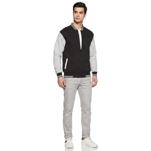 Wholesale Price Most Demanding <b>Warm</b> Winter Season Varsity <b>Jackets</b> Stand Breathable Polyester/Cotton Professional Manufacturer - Product Image 1