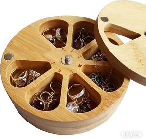 <b>For</b> Medicine Vitamin Supplement Daily Portable Travel <b>Pill</b> <b>Case</b> Wood Weekly Vitamin Medicine <b>Pill</b> Organizer <b>Case</b> Box - Product Image 6