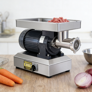 Commercial Electric Stainless Steel High Power Table Top Automatic <b>Meat</b> <b>Grinder</b> Frozen Chicken Beef Rib Rack Enema Core Motor - Product Image 2