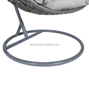 Silla Colgante de Ratán Moderna de Alta Calidad para Jardín, con Soporte Metálico para Exteriores - Product Image 4