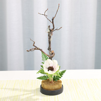 D34 Jianshan fleur Arrangement Base chinois japonais ensemble fleur ensemble aiguille montagne ustensile fleur Arrangement fixe artefact