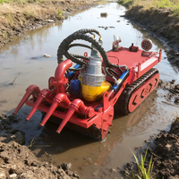 Gouvernance moderne des zones d'eau fabriquée en Chine Robot de dragage sous-marin à haute efficacité Maintenance industrielle Moteur de pompe adaptable