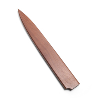 Funda Magnética de Madera de Nogal para Cuchillos, Protector de Hoja de Madera, Funda para Cuchillos de Cocina Japoneses Gyuto y Santoku, Venta al Por Mayor