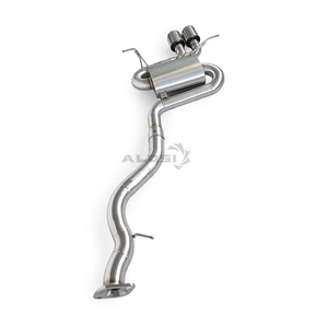 Silencieux en acier inoxydable pour BMW 130I E87 N52 3.0T 2005-2013, système d'échappement Catback haute performance, <span class=keywords><strong>son</strong></span> de <span class=keywords><strong>voiture</strong></span> sport, vente en gros d'usine - Product Image 2